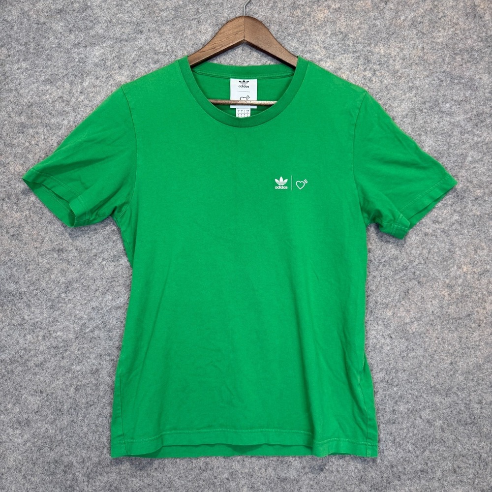 Adidas x Human Made Shirt Adult Small Trophy Gears for Futuristic Teenagers Tee